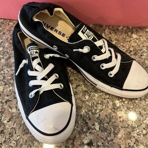 EUC Chuck Taylor Converse Allstar Shoreline Black Women’s Size 10